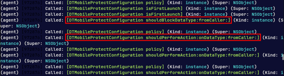 Identifying class methods responsible for app termination